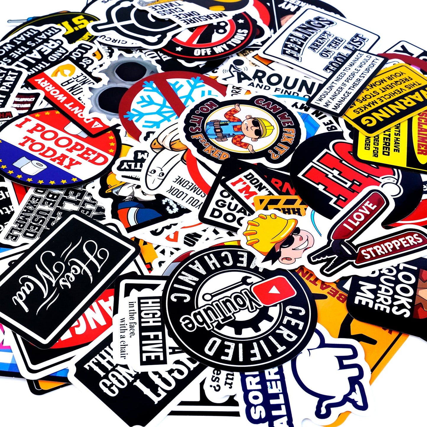 224 PCS Hard Hat Stickers for Adults