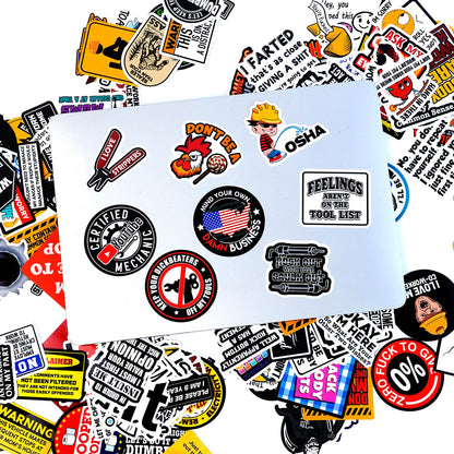 224 PCS Hard Hat Stickers for Adults