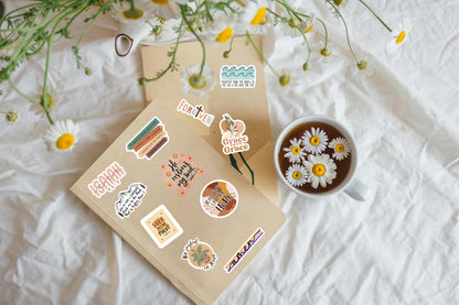 160pcs Boho Christian Inspirational Bible Verse Stickers