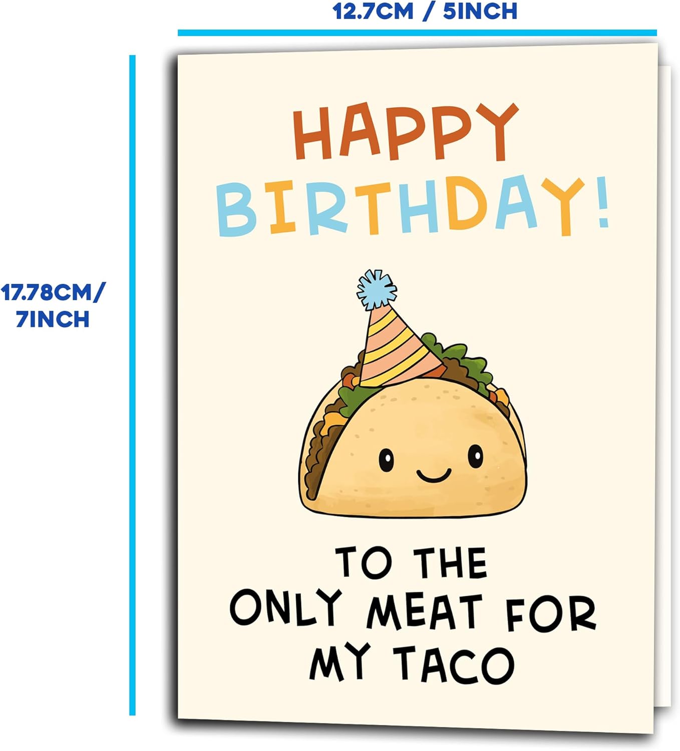 Happy birthday to the only meat - Funny Birthday Card