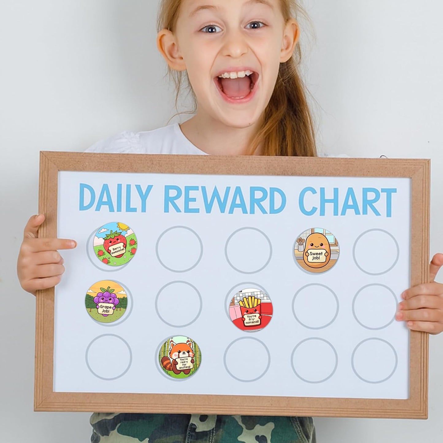 3 Rolls Scratch & Sniff Stickers for Kids by Puraesla – Emotional Support Scented Affirmation Stickers, Cute Classroom …