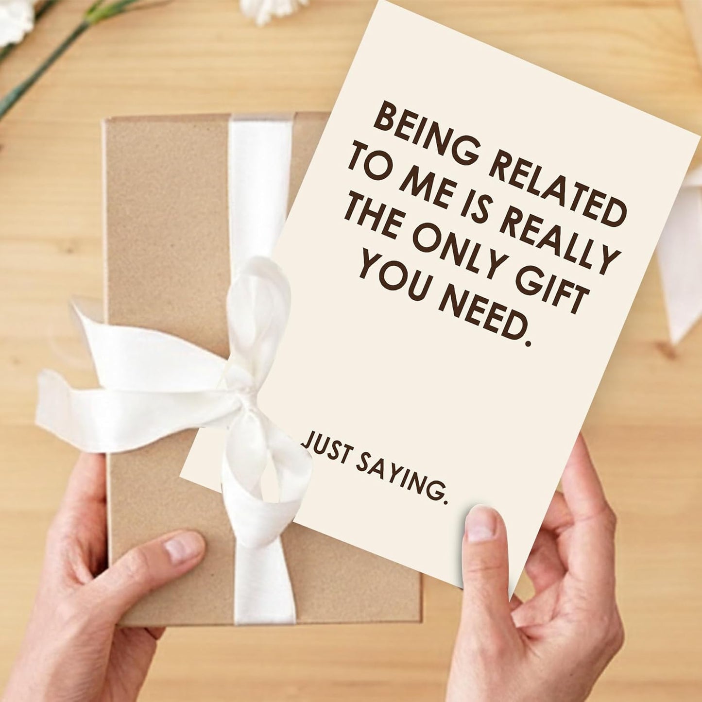 Being Related To Me Is Really - Funny Birthday Card