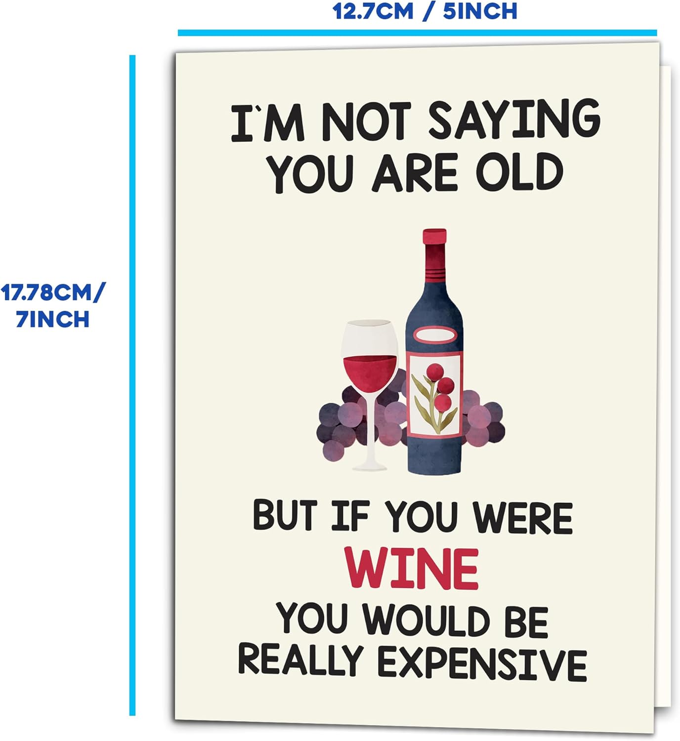 I'M NOT SAYING YOU ARE OLD - Funny Birthday Card