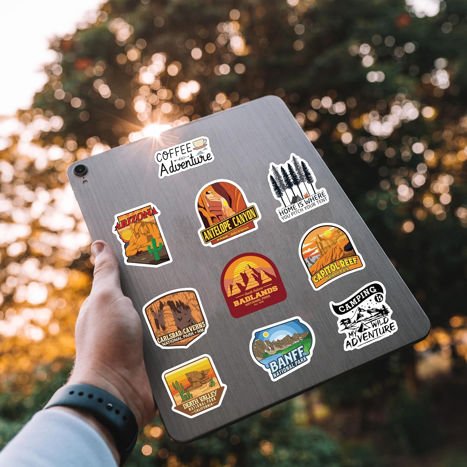 156 Pcs National Parks Sticker Pack