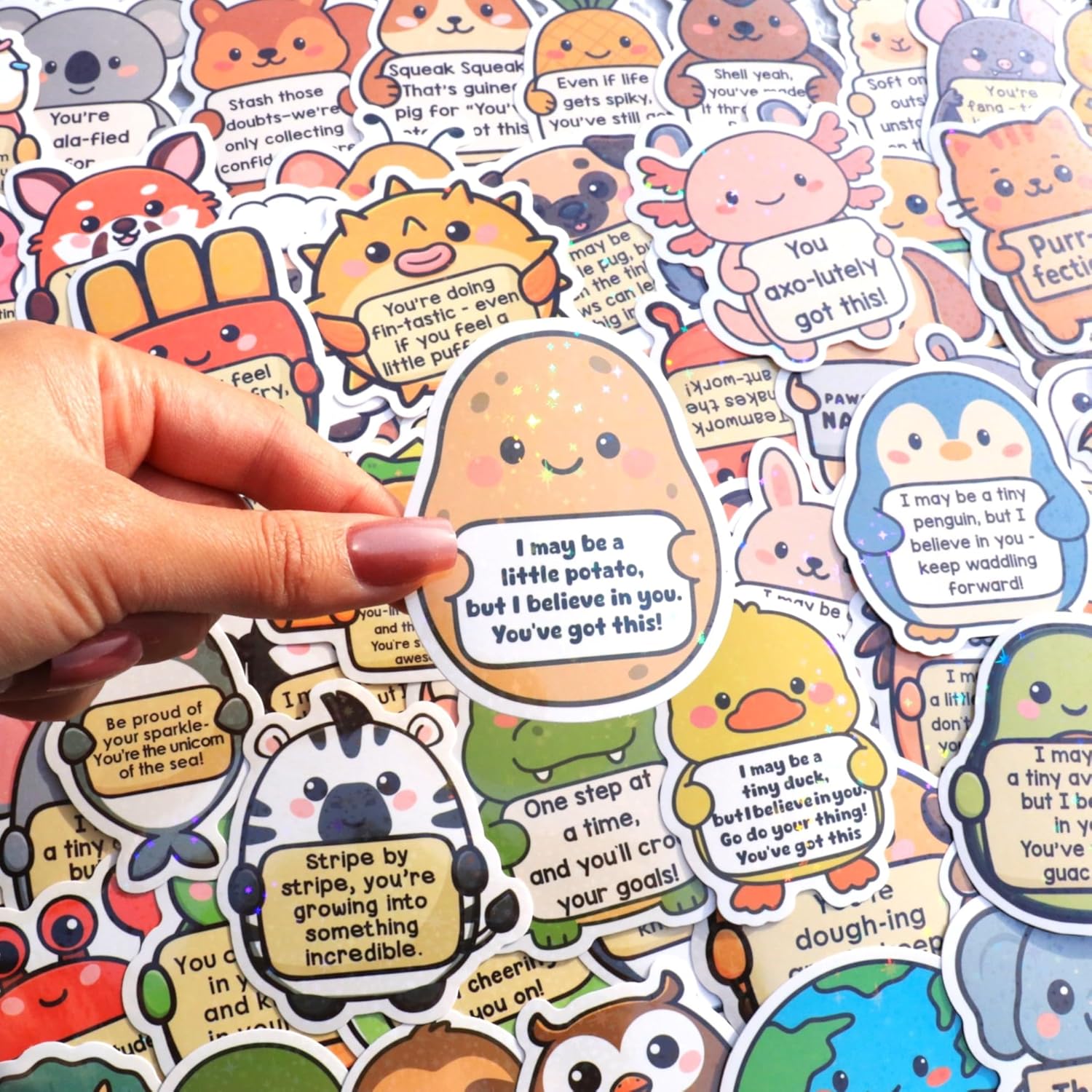 120PCS Emotional Support Affirmation Sticker