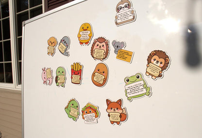16PCS Emotional Support Animal Fridge Magnets
