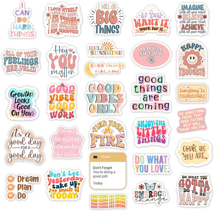 300PCS Mental Health & Affirmation Stickers