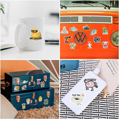 123 PCS Funny Emotional Pun Stickers for Adults