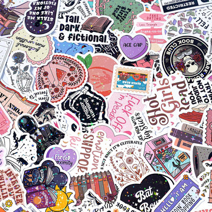 225 PCS Romance Book Stickers for Adults