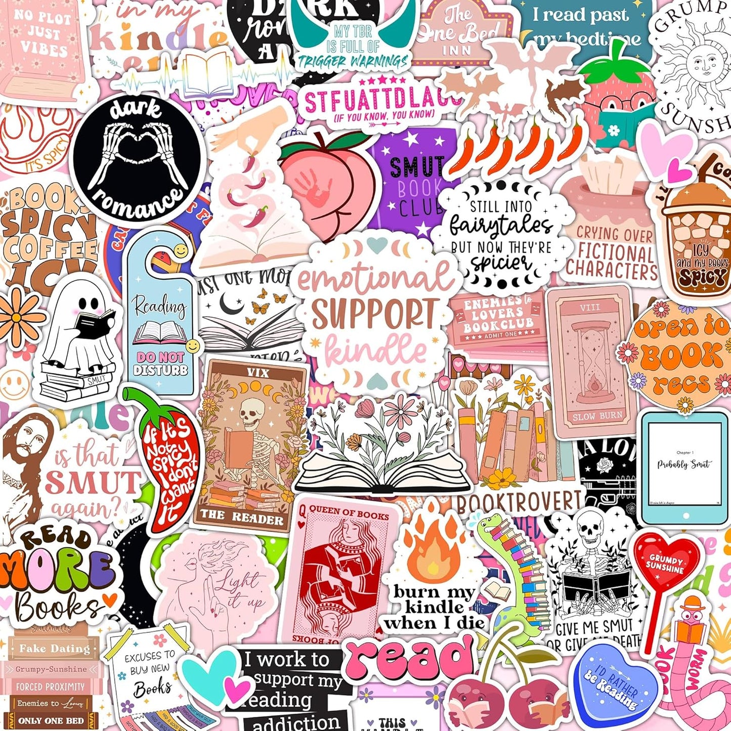 120 PCS Romance Book Stickers for Kindle