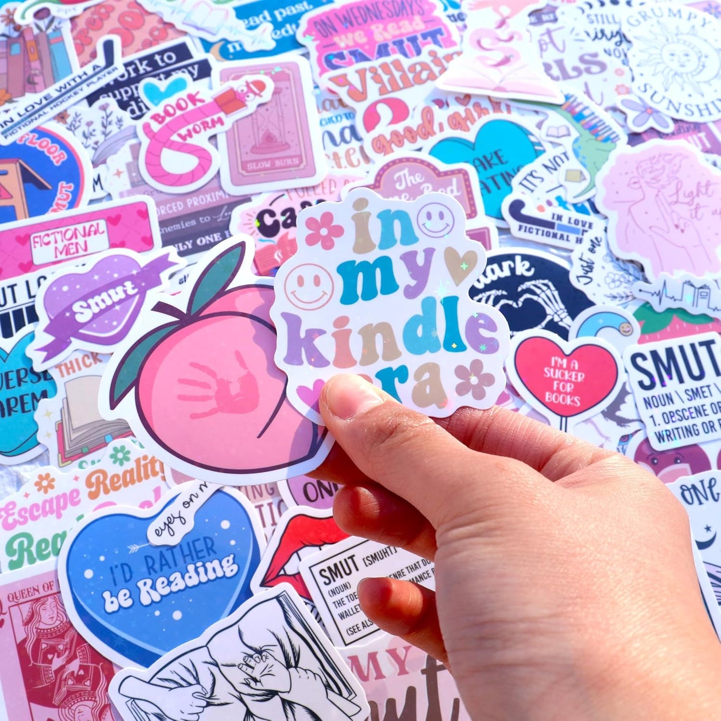 120 PCS Romance Book Stickers for Kindle
