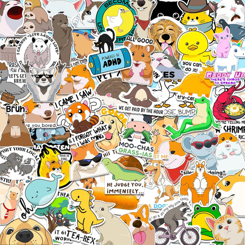 400 PCS Funny Quote Stickers for Adults
