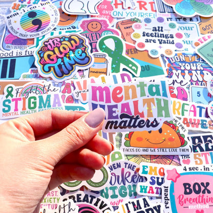 150 PCS Mental Health Matters Stickers Pack