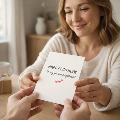 Happy Birthday To My Favourite Person - Funny Birthday Card