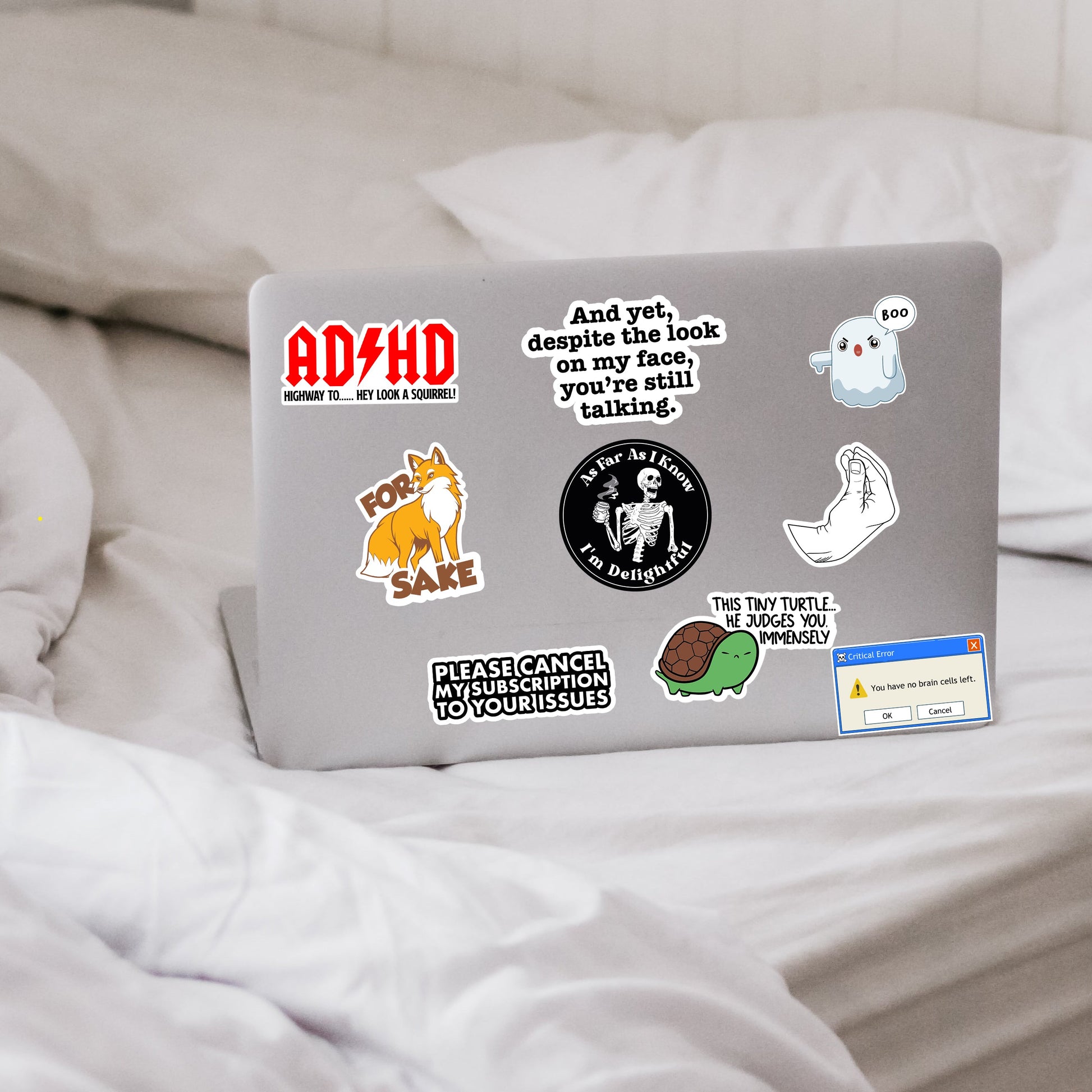 130 Pcs Funny Saying Stickers for Adults Quote Water Bottles Stickers Pack Waterproof Cool Accesory for Laptop, Bumper,…