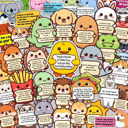 100PCS Emotional Support Animal Stickers